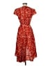 Shein 100% Polyester Red Casual Dress Size M - photo 2