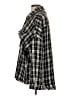 Aqua 100% Polyester Plaid Black Jacket Size L - photo 5