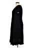Catherines Solid Black Casual Dress Size 0X - photo 5