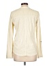 Natural Reflections 100% Cotton Ivory Long Sleeve Blouse Size L - photo 2
