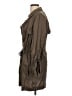 Ann Taylor LOFT 100% Lyocell Brown Trenchcoat Size L - photo 5