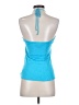 Iz Byer Blue Sleeveless Blouse Size S - photo 2