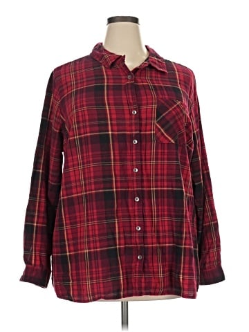 True Craft Long Sleeve Button-Down Shirt (view 1)
