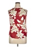 Veronica M. Red Sleeveless Blouse Size XL - photo 1