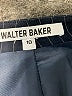 Walter Baker Stripes Blue Formal Skirt Size 10 - photo 4