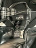 Aqua 100% Polyurethane Stripes Black Track Jacket Size XS - photo 6