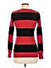 Derek Heart 100% Cotton Stripes Red Pullover Sweater Size M - photo 2