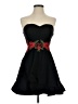 B. Smart Hearts Black Cocktail Dress Size 3 - photo 1