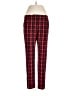 MICHAEL Michael Kors Plaid Red Casual Pants Size 10 - photo 1