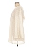 Green Envelope Ivory Long Sleeve Blouse Size L - photo 5