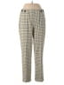 Cato Plaid Yellow Casual Pants Size M - photo 1