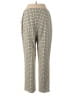 Cato Plaid Yellow Casual Pants Size M - photo 2