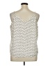 Express Ivory Sleeveless Blouse Size XL - photo 2