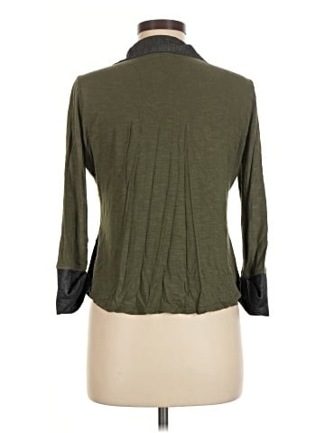 French Laundry 3/4 Sleeve Button-Down Shirt (view 2)