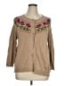 Basic Editions 100% Cotton Tan Cardigan Size XL - photo 1
