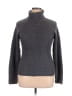 Neiman Marcus 100% Merino Wool Gray Wool Pullover Sweater Size L - photo 1