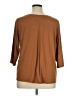 J.Jill Brown 3/4 Sleeve Top Size XL - photo 2