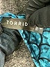 Torrid Tweed Teal Swimsuit Top Size 4X Plus (4) - photo 3