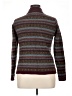 L.L.Bean 100% Lambswool Burgundy Wool Coat Size XL - photo 2