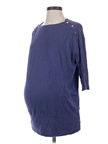 Isabel Maternity 3/4 Sleeve Top (view 1)