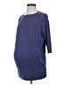 Isabel Maternity Blue 3/4 Sleeve Top Size Sm Maternity - photo 1