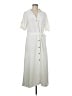 Zara 100% Polyester Ivory Casual Dress Size M - photo 1