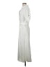 Zara 100% Polyester Ivory Casual Dress Size M - photo 5