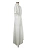 Zara 100% Polyester Ivory Casual Dress Size M - photo 4
