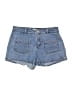 Forever 21 Blue Denim Shorts Size 27 waist - photo 1