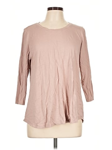 LOGO by Lori Goldstein 3/4 Sleeve T-Shirt (view 1)