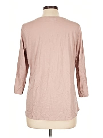 LOGO by Lori Goldstein 3/4 Sleeve T-Shirt (view 2)