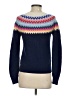 Boden Chevron-herringbone Blue Pullover Sweater Size XS - photo 2