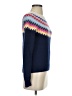 Boden Chevron-herringbone Blue Pullover Sweater Size XS - photo 4