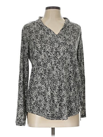 Jones New York Signature Long Sleeve Blouse (view 1)