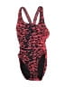 Speedo 100% Polyester Graphic Red One Piece Swimsuit Size S - photo 1