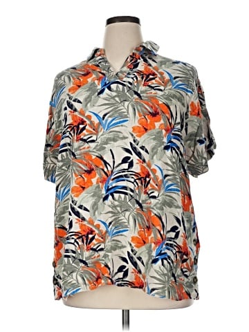 Chico's Short Sleeve Blouse (view 2)