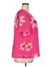 Studio I 100% Polyester Pink Short Sleeve Blouse Size 24W - photo 4