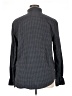 Perry Ellis Houndstooth Gray Long Sleeve Button-Down Shirt Size XL - photo 2