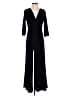 Clara Sun Woo Solid Black Jumpsuit Size S - photo 1