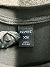 Romwe 100% Polyester Print Black Short Sleeve T-Shirt Size XS - photo 4