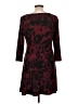 Chaps Burgundy Cocktail Dress Size L (petite) - photo 2