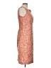 Talbots Tweed Orange Casual Dress Size 10 - photo 4