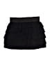 Aqua 100% Rayon Solid Black Skirt Size L (kids) - photo 1