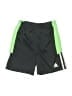 Adidas 100% Polyester Color Block Green Athletic Shorts Size 3T - photo 1