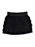 Aqua 100% Rayon Solid Black Skirt Size L (kids) - photo 2