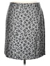 Ann Taylor LOFT Animal Print Silver Formal Skirt Size 10 - photo 1