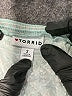 Torrid Floral Stripes Green Teal Romper Size 2X Plus (2) - photo 4