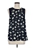 Daniel Rainn 100% Polyester Blue Sleeveless Blouse Size M (estimated) - photo 1