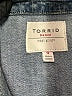 Torrid Gray Denim Jacket Size 3X Plus (3) - photo 6