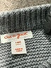 Cat & Jack 100% Cotton Gray Cardigan 9-12 MO / 12 MO - photo 3